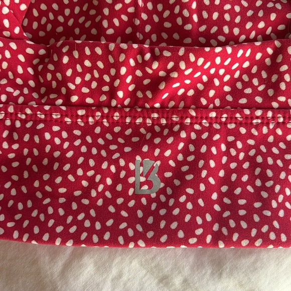 Buffbunny Rosa Sports Bra Salsa Red Bossy Print M - Picture 4 of 4